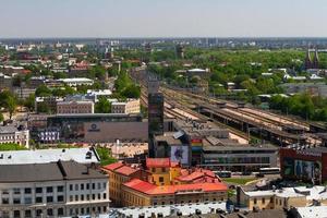 Riga from Above in the Summer photo