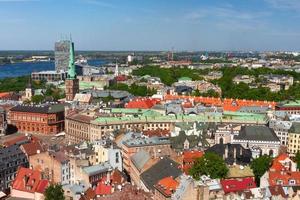 Riga from Above in the Summer photo