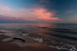 paisajes de verano del mar báltico foto