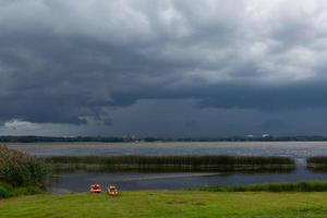 Lake Landscapes of Latvia in Summer photo