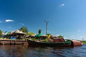 Views of the surroundings of Riga from Daugava photo