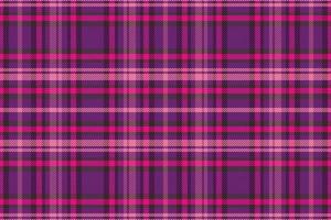 Tartan or plaid dark color pattern. vector