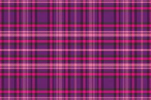 Tartan or plaid dark color pattern. vector