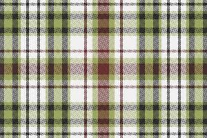 Tartan or plaid dark color pattern. vector