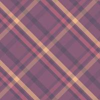 Tartan or plaid dark color pattern. vector