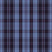 Tartan plaid pattern with dark color. vector