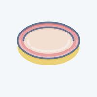 Icon Lens Filter. related to Photography symbol. doodle style. simple design editable. simple illustration vector