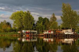 Lake Landscapes of Latvia in Summer photo