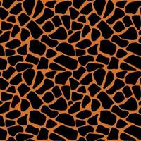 A giraffe animal print seamless pattern tile background vector