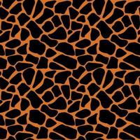 A giraffe animal print seamless pattern tile background vector