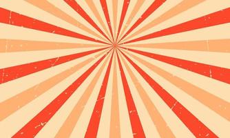 Orange vintage background with lines. Vector EPS10