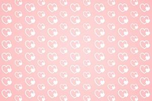 Vector light pink heart pattern