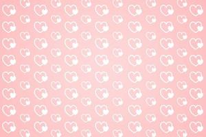 Vector light pink heart pattern