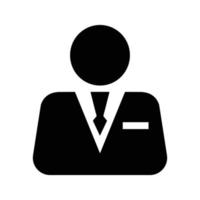 Employee, male, worker icon. vector