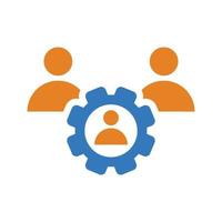 Team, teamwork, users icon. vector