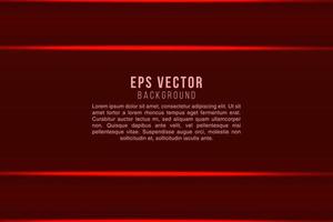 fondo de lujo rojo oscuro con decoración de forma brillante vector