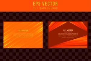 Abstract modern orange gradient overlap background with copy space for text. Minimal concept. Vector illustration