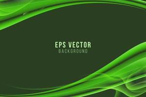 green abstract background decorated with luxury lines vector illustration