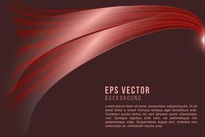 formas de lujo abstractas de color rojo oscuro superpuestas sobre fondo rojo oscuro. diseño de premio premium de plantilla. ilustración vectorial vector