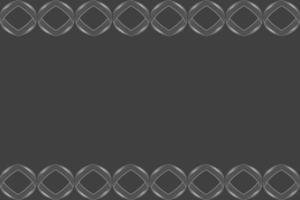 Black abstract background design in monochrome colors. Premium stripe texture for banner, business backdrop. Dark horizontal vector template