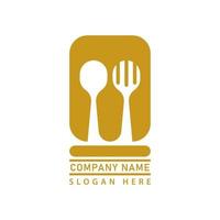 restaurant and cafe logo icons vector