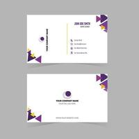 Simple Business Card Layout vector