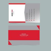Simple Business Card Layout vector