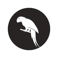 parrot icon vector