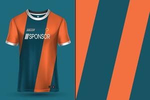 Sports jersey design for sublimation vector