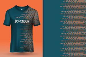 Sports jersey design for sublimation vector