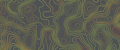 Abstract topographic contour in lines and contours. Geographic mountain relief. Topographic map background concept. paper texture. vector