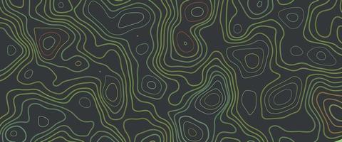 Abstract topographic contour in lines and contours. Geographic mountain relief. Topographic map background concept. paper texture. vector