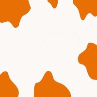 Vector Illustration of abstract background in orange and white color