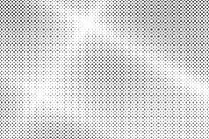 Halftone dotted background. Retro mirror texture. Monochrome gradation effect. Vector pattern