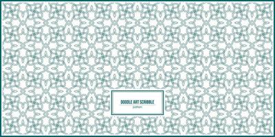 doodle art pattern of random hand scribble vector