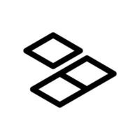 Outline icon. Tiling emblem on white background. Vector illustration