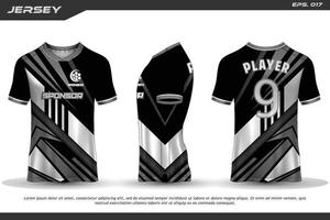 diseño de jersey camiseta de sublimación patrón geométrico premium increíble colección de vectores para fútbol fútbol carreras ciclismo juegos motocross deportes