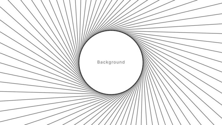 White transform rotates minimalist digital circle line. It can be suitable for ads, covers, banners, posters, wireframes, and related about backgrounds.
