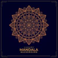 Multi-purpose luxury ornamental mandala design background, golden luxury ornamental background vector