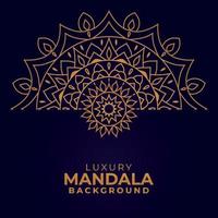 Multi-purpose luxury ornamental mandala design background, golden luxury ornamental background vector