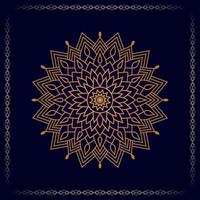 Multi-purpose luxury ornamental mandala design background, golden luxury ornamental background vector