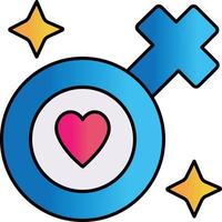 Female Love which can easily edit or modify vector