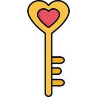 Love Key which can easily edit or modify vector