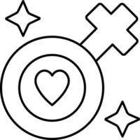 Female Love which can easily edit or modify vector