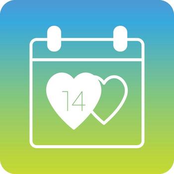 día de san valentín que puede editar o modificar fácilmente vector