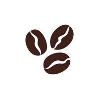 coffee bean icon vector