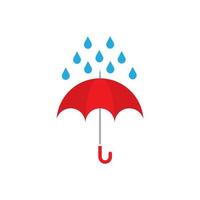 Umbrella icon vector design