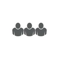 People Icon work group Vector