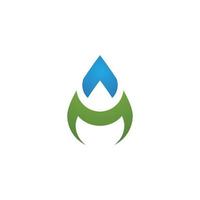 water drop Logo Template vector