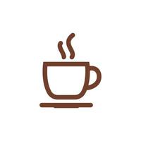 Coffee cup Logo Template vector